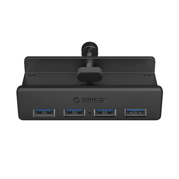 Orico MH4PU Hub Clamp-Mounted 4x USB-A 3.0 - Black