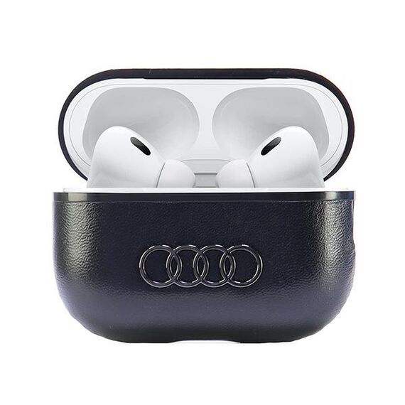 Audi Leather Big Logo AirPods Pro 2 cover black/black AU-APP2-GT/D3-BK
