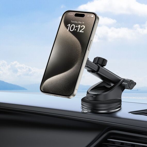 Tech-Protect N58 Magnetic MagSafe Car Holder for Cockpit, Windshield or Air Vent Mount - Black