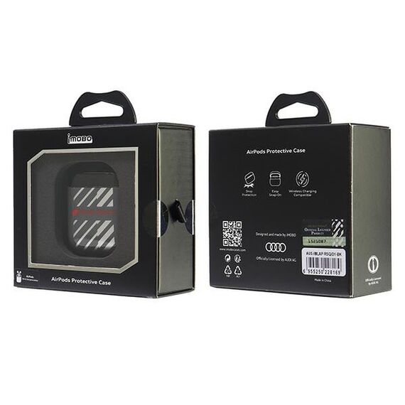 Audi IML Sport Case for AirPods 1 / 2 - Black