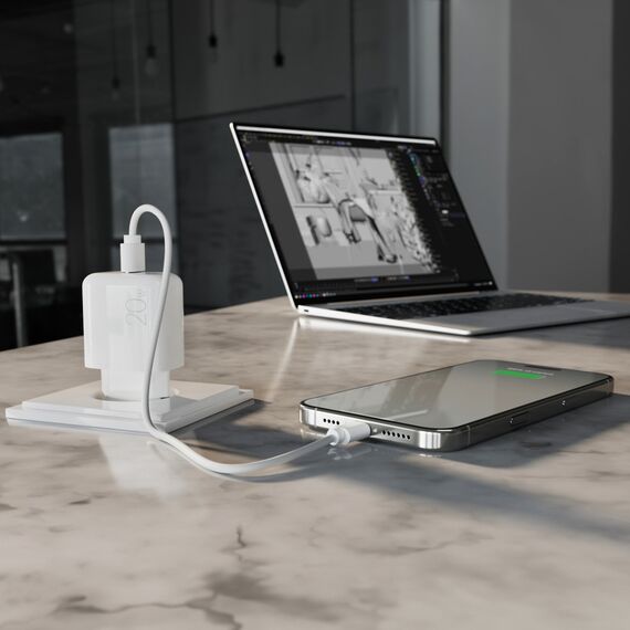 Puro PROLITE 20W USB-C Wall Charger - White