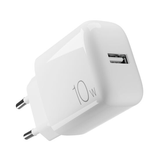 Puro PROLITE 10W USB-A Wall Charger - White