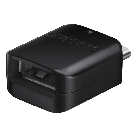 Samsung EE-UN930 USB-A to USB-C OTG Adapter (Bulk - Replacement Packaging) - Black