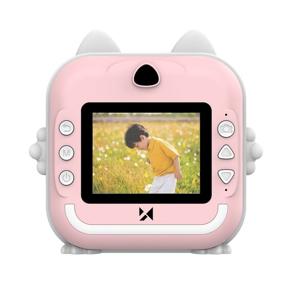 Wozinsky WDT-01 Thermal Printer Camera for Kids - Pink