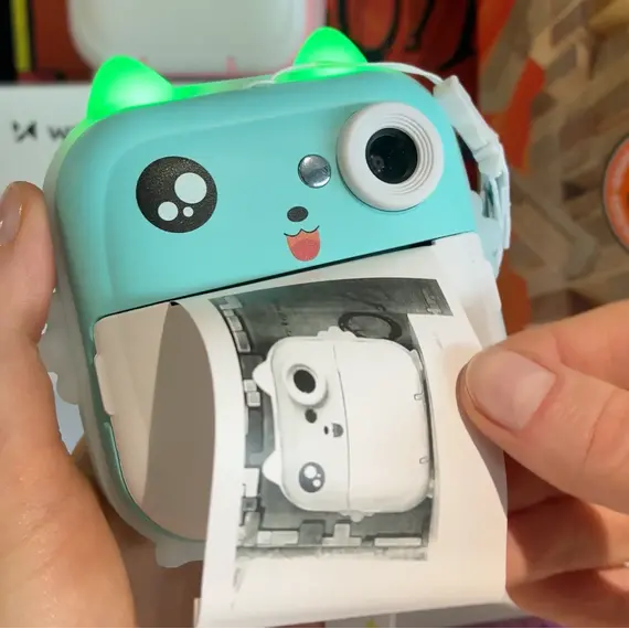 Wozinsky WDT-02 Thermal Printer Camera for Kids - Blue