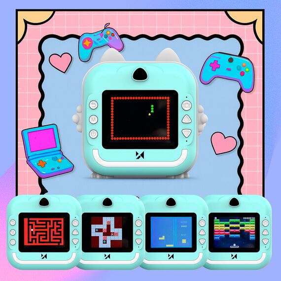 Wozinsky WDT-02 Thermal Printer Camera for Kids - Blue