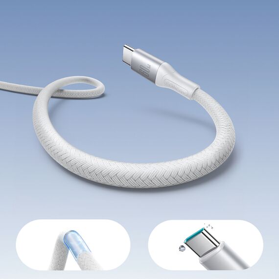 Joyroom S-A28 Flash Series 60W USB-C - USB-C Cable 2m - White