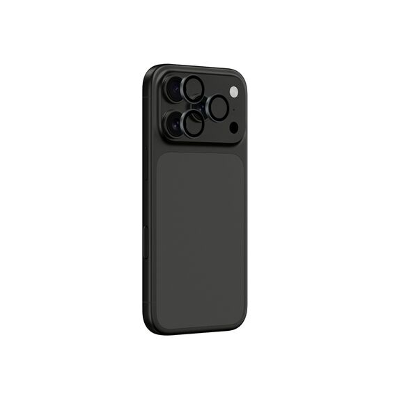 AmazingThing Lens Glass for iPhone 17 Pro / Pro Max with Gray Aluminum Frame