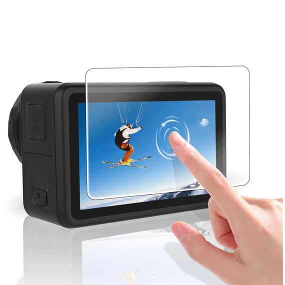 Tech-Protect Glass Fit+ 2-pack tempered glass for DJI Osmo Action 5 Pro - transparent