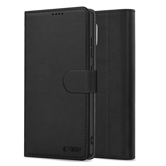 Tech-Protect Wallet Case for Motorola Moto G86 5G - Black