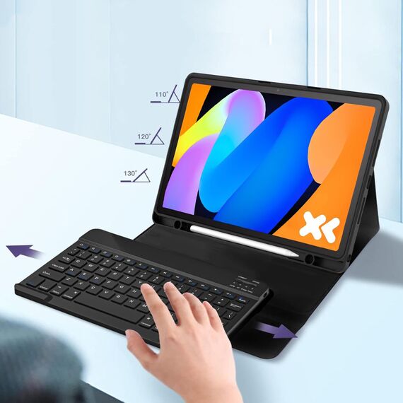 Tech-Protect SC Pen + Keyboard Case for Lenovo Idea Tab 11.0 TB-336 - Black