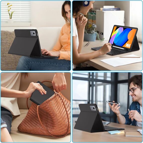 Tech-Protect SC Pen + Keyboard Case for Lenovo Idea Tab 11.0 TB-336 - Black