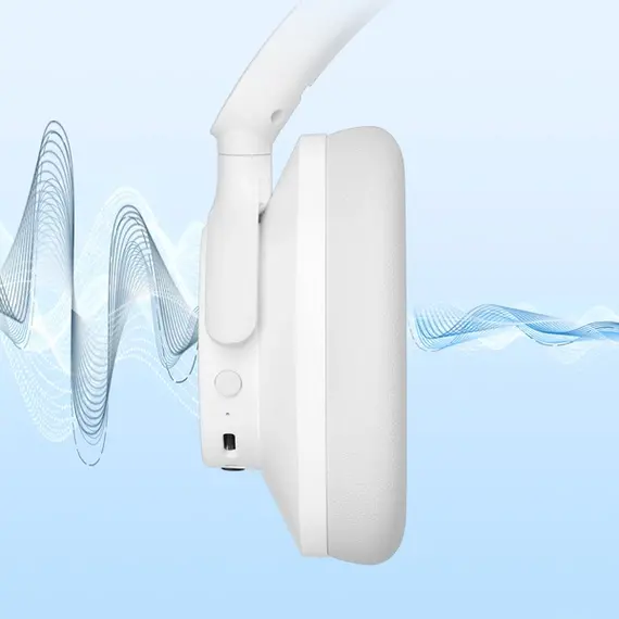 Tronsmart SOUNFII Q20S Hybrid ANC Wireless Headphones with Active Noise Cancelling - White