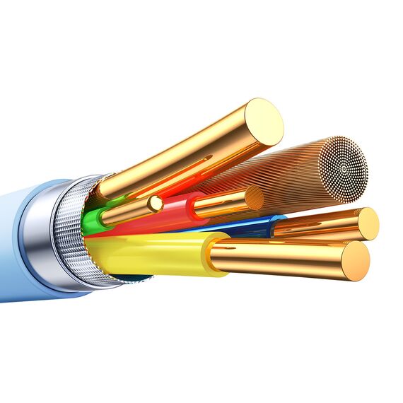 Joyroom S-A59 Vibrant Series 60W USB-C - USB-C cable 1.2m - blue