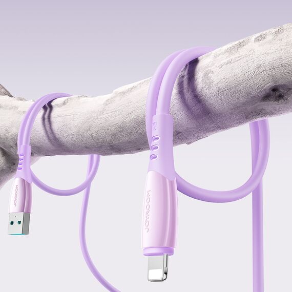 Joyroom S-A59 Vibrant Series 3A USB-A - Lightning cable 1.2m - purple