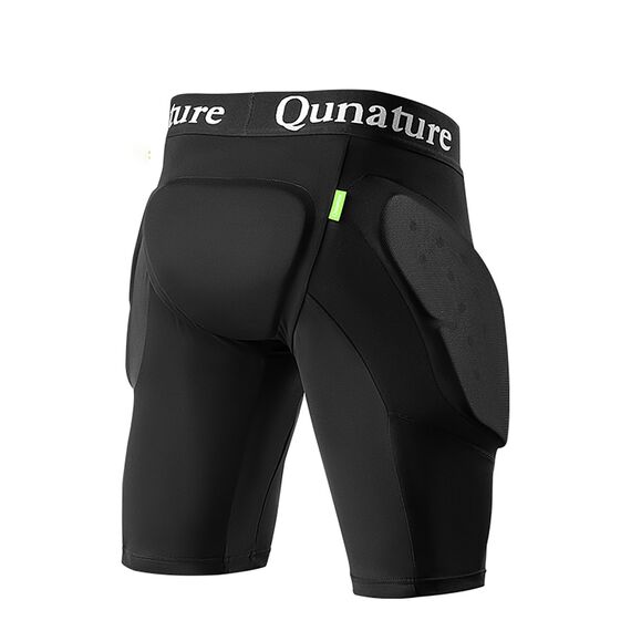 Qunature Ski Hip Protectors - Basic XL Skis Snowboard Skates - Black