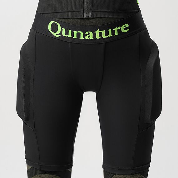 Qunature Ski Hip Protectors - Basic XL Skis Snowboard Skates - Black