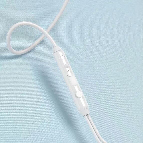 Dudao X3 in-ear headphones, wired, 3.5mm minijack - white