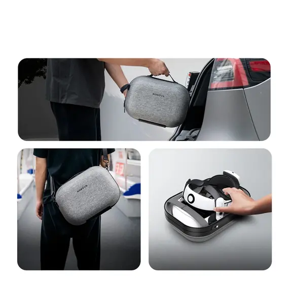 BoboVR C3 Carrying Case for Meta Quest 3 and 3S - Gray