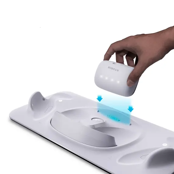 BoboVR D3 Docking Station for Meta Quest 3 - White