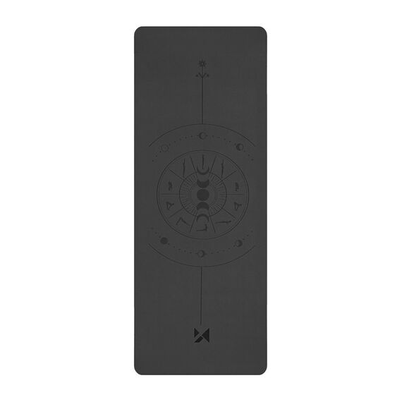 Wozinsky WNSP-NKB 183 x 61 x 0.5 cm natural rubber yoga mat - black
