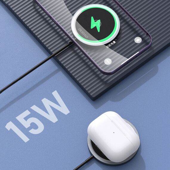 Dudao A12XS 15W MagSafe Compatible Wireless Charger - Black