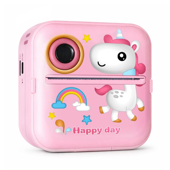 Wozinsky WDT-03 Thermal Printer Camera for Kids - Pink