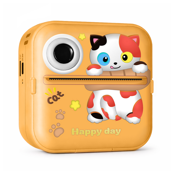Wozinsky WDT-05 Thermal Printer Camera for Kids - Orange