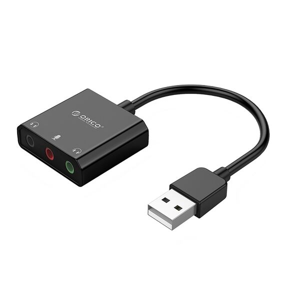 Orico SKT3 USB-A External Sound Card - Black