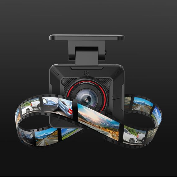 AKEEYO P1 car camera video recorder FullHD 30fps - black