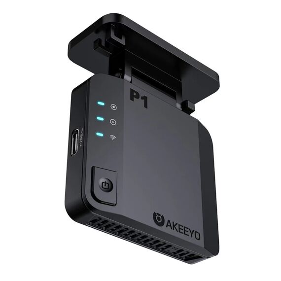 AKEEYO P1 car camera video recorder FullHD 30fps - black