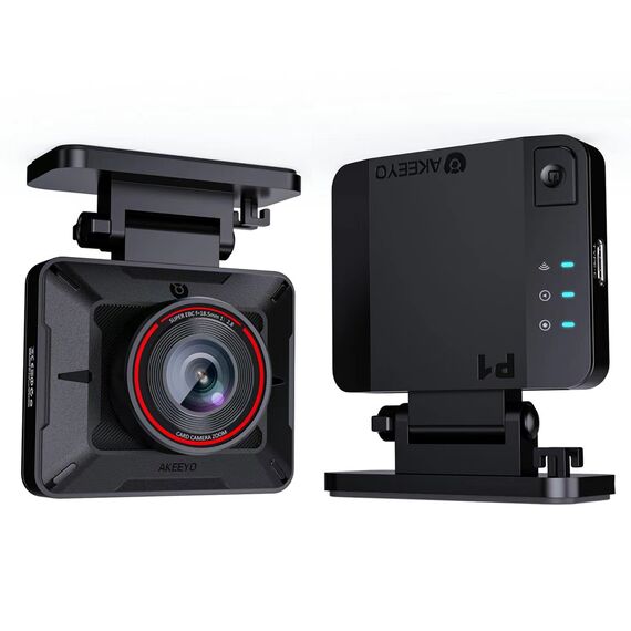 AKEEYO P1 car camera video recorder FullHD 30fps - black
