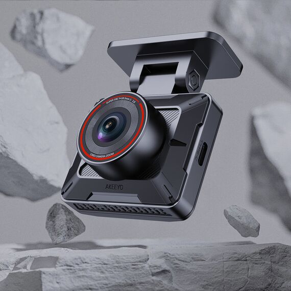 AKEEYO P1 car camera video recorder FullHD 30fps - black