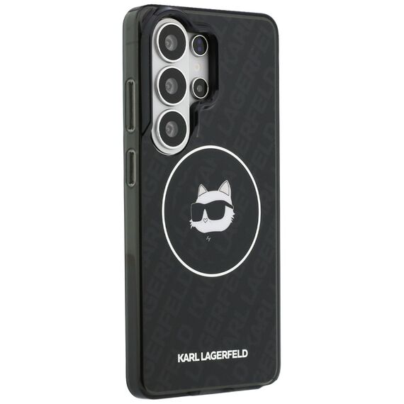Karl Lagerfeld IML Repeated Choupette MagSafe Case for Samsung Galaxy S26 Ultra - Black