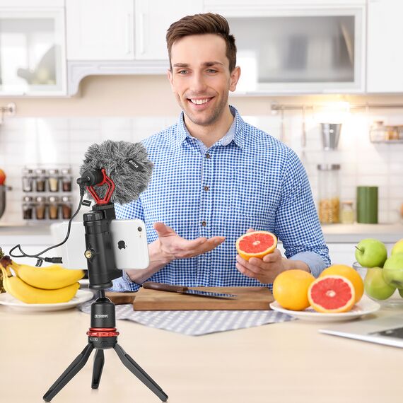 BOYA BY-MM1 Wired Directional Microphone - Black