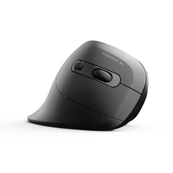 Wozinsky WWM-1076 Wireless Vertical Ergonomic Mouse 3600 DPI - Black