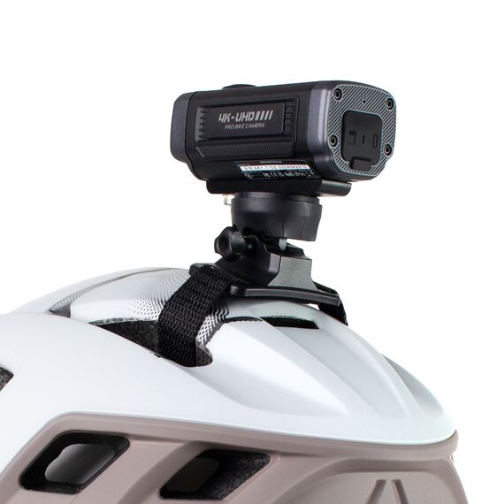 AKEEYO Snap-On Helmet Camera Mount - Black