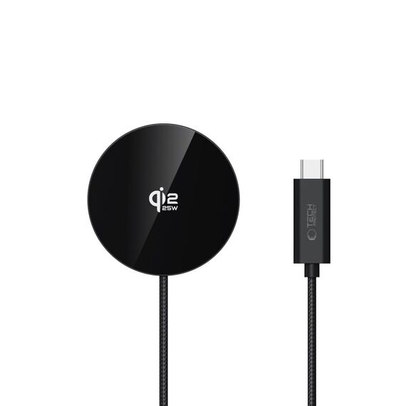 Tech-Protect A50 MagSafe 25W QI2.2 Wireless Charger - Black
