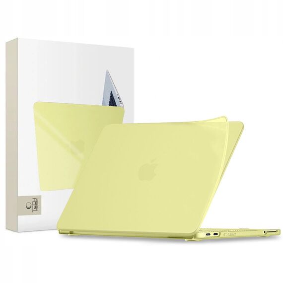 Tech-Protect Softshell case for MacBook Neo 13 2026 - matte yellow