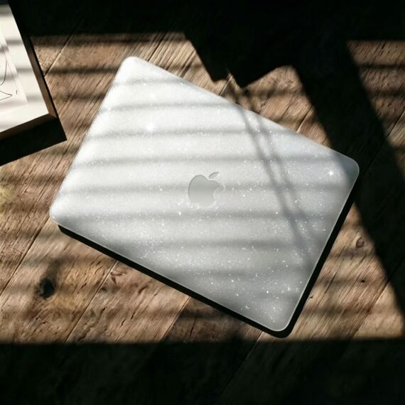 Tech-Protect SmartShell Case for MacBook Neo 13" 2026 - Clear-Glitter