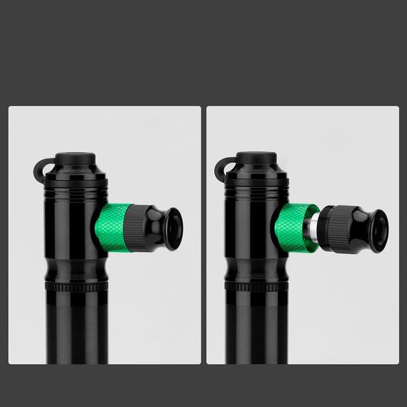 Rockbros HQ-75D-CO2 Manual/Aluminum CO2 Pump - Black