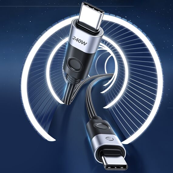 Orico CC240 USB-C to USB-C Cable 240W USB4 40Gb/s 8K 60Hz 0.5m - Black