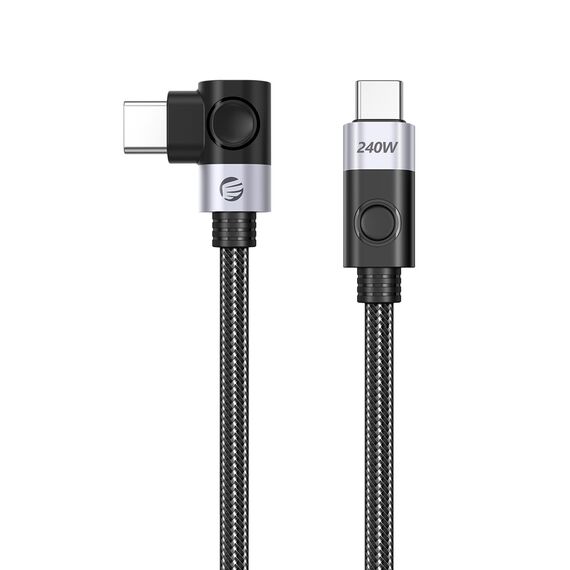 Orico CW240 USB-C to USB-C PD 240W 2m Angled Cable - Black