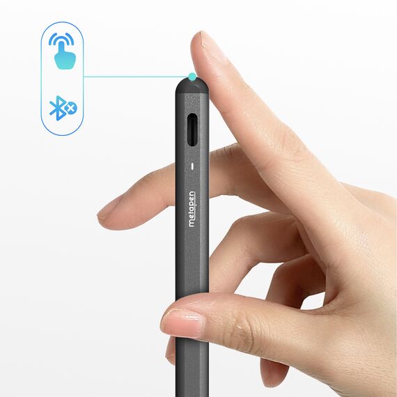 Metapen A8 Active Stylus for iPad USB-C - Black