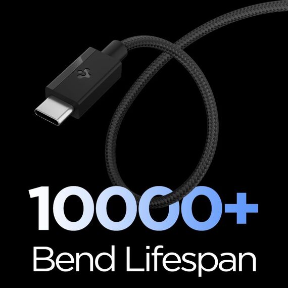 Spigen Essential EB6015CC USB-C Cable 60W 150 cm - Black