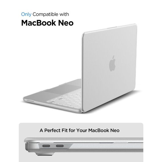 Spigen AirSkin Case for MacBook Neo 13" 2026 - Transparent Matte