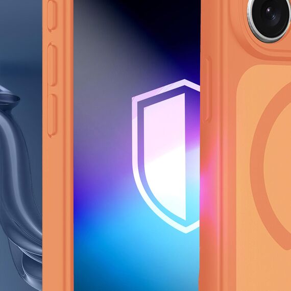 3mk Misty MagCase for iPhone 17 Pro Max / 18 Pro Max - Orange
