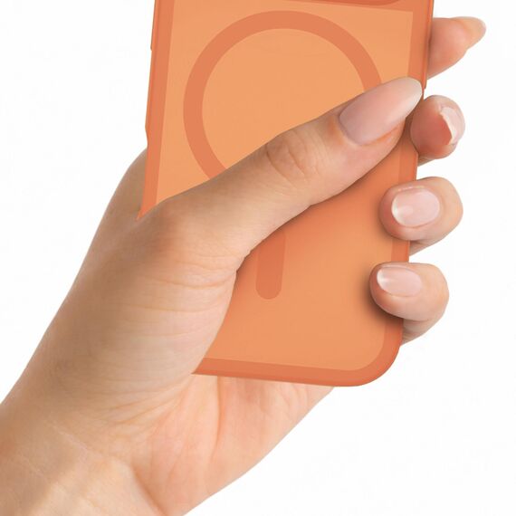 3mk Misty MagCase for iPhone 17 Pro Max / 18 Pro Max - Orange