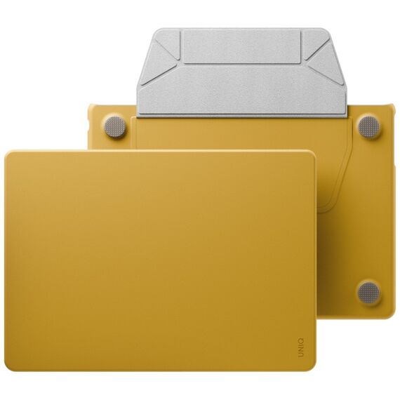 Etui UNIQ Lyden Versa na MacBook Air 13" 2022 / 2024 / 2025 / 2026 - żółte