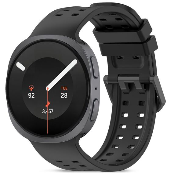 Tech-Protect Silicone Air Strap for Samsung Galaxy Watch 40/44/46 mm - Black